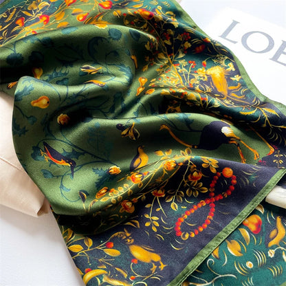 Mulberry Silk Birdor Scarf