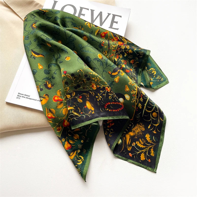 Mulberry Silk Birdor Scarf