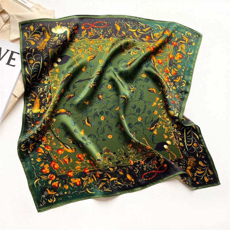 Mulberry Silk Birdor Scarf