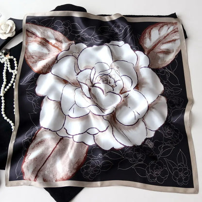 Mulberry Silk Camelia Scarf