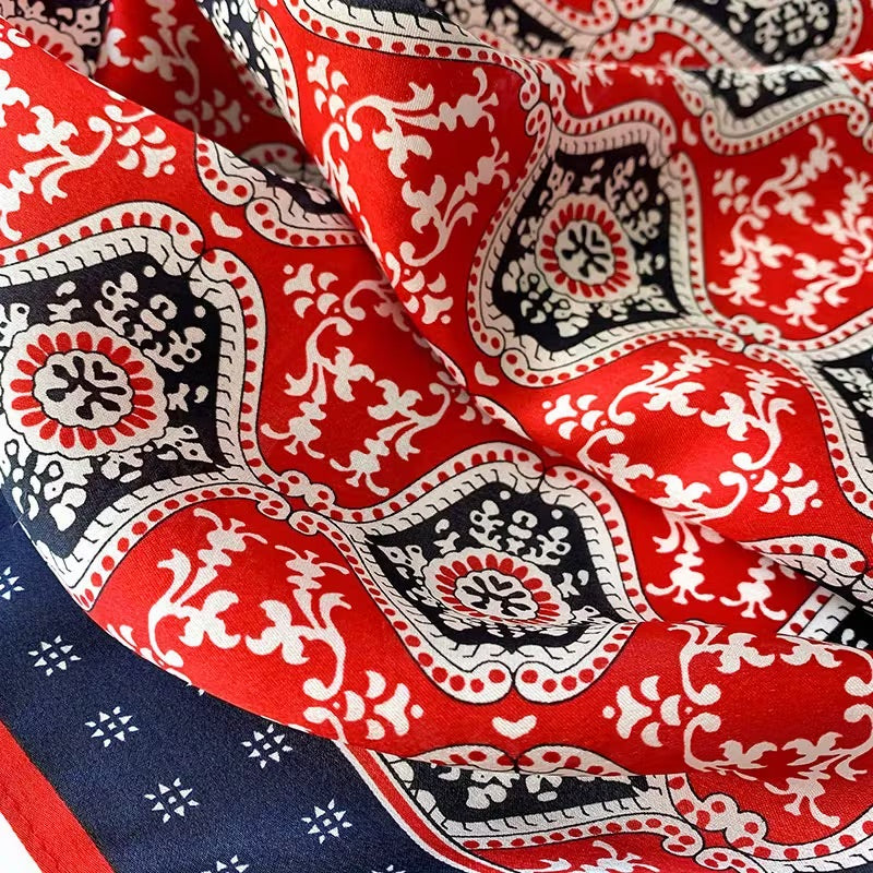 Cherry Red Paisley 53